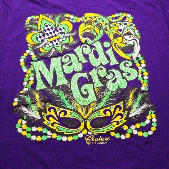 Mardi Gras unisex shirt M - Picture 5 of 7